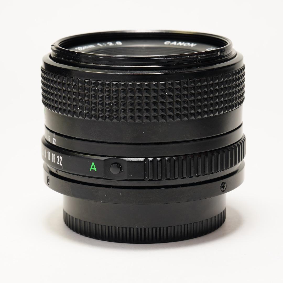 【極美品】動作◎ Canon New FD 28mm F2.8 356