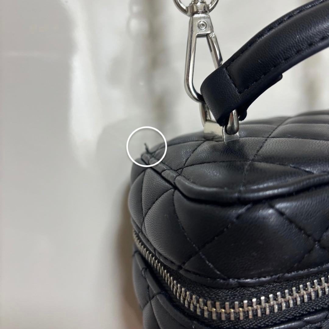 【シルバーパーツ】Darich ダーリッチ キルティングスクエアミニバッグ