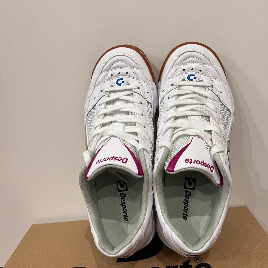 Desporte テクサライト ホワイト フットサルシューズ