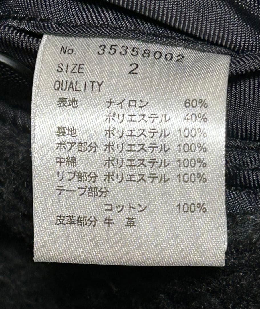 ゴア goa ブラック フード付き　コート　ジャケット