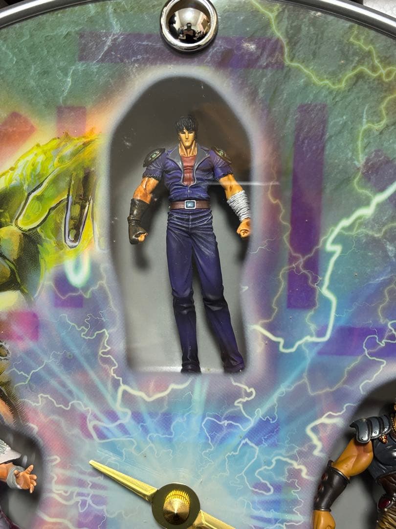 北斗の拳 アートクロック (4MHA02RH)