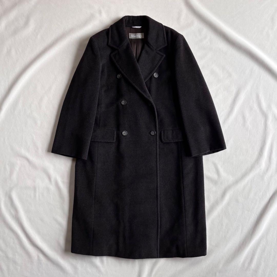 ジャケット・アウター MaxMara double breasted virgin wool coat
