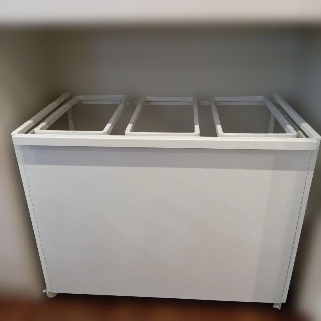 ダストボックス　ゴミ箱　山崎実業　白　tower