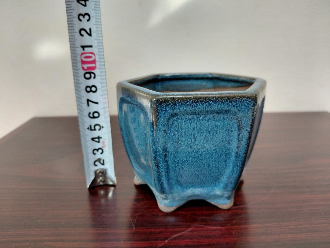 海鼠釉 鉢 盆栽鉢 詳細不明