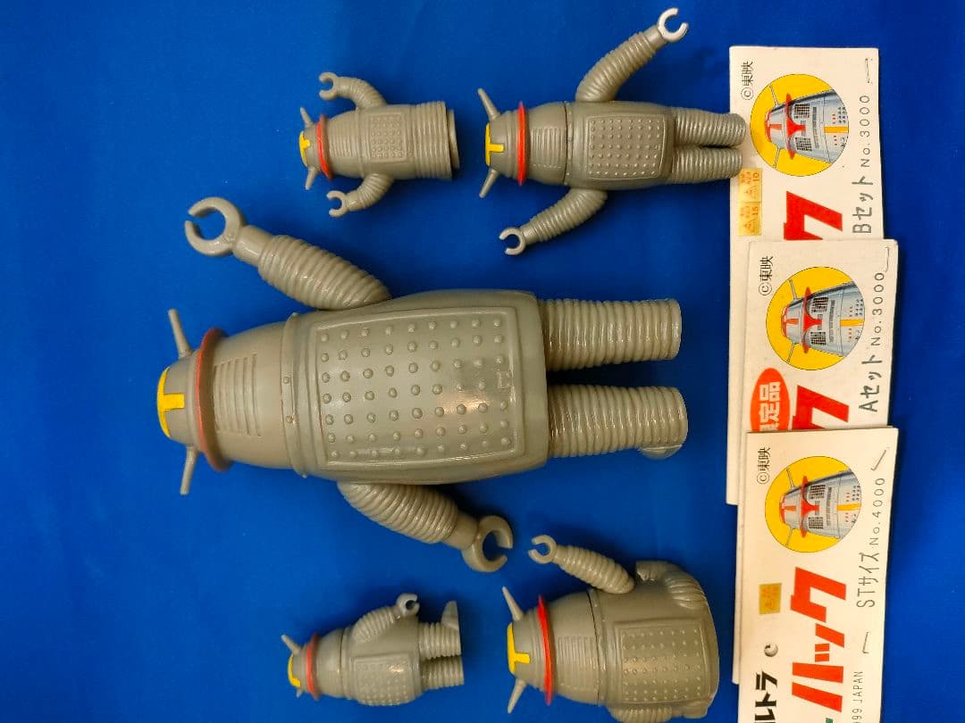 ロボットハック ソフビ フルセット モダントーイ 彩色済 キャプテンウルトラ