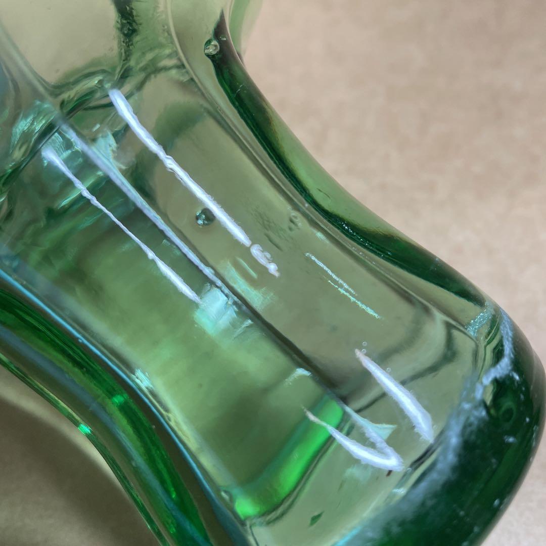 コカコーラ　置物【m59 ガラス　ボトル　デザイン　ハンドメイド　レトロ　レア】