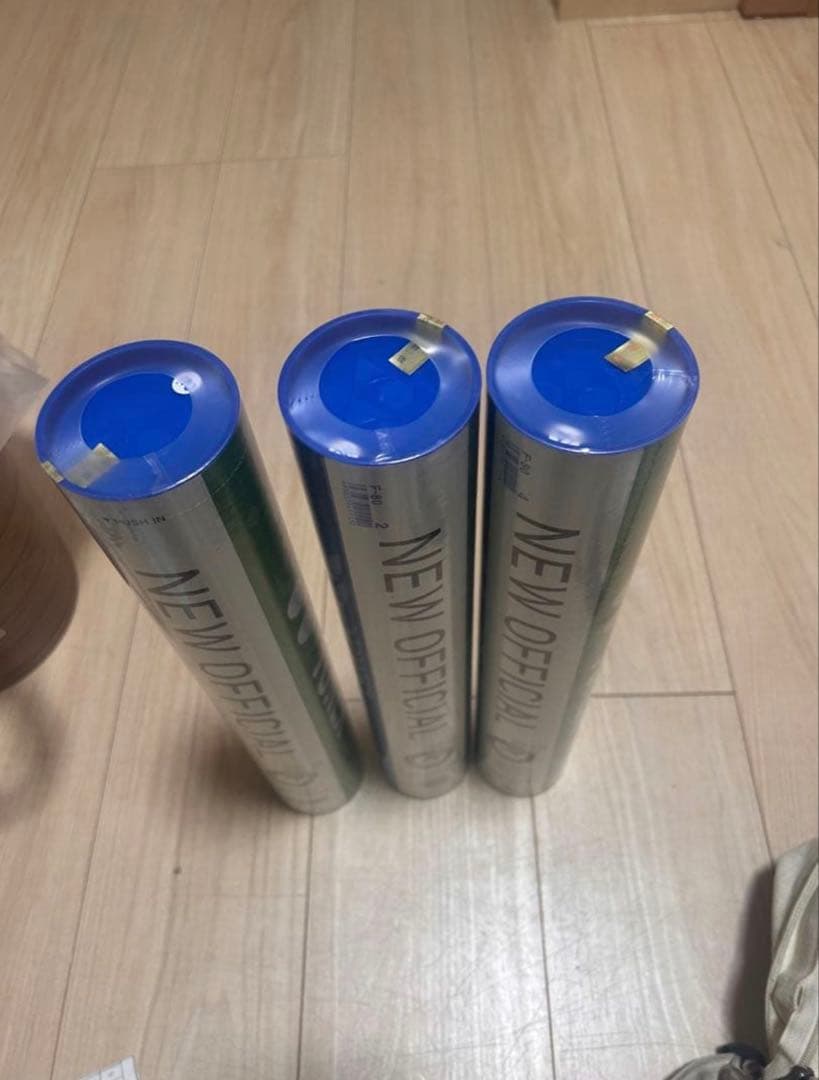 YONEX Newofficial バドミントンシャトル 3本セット