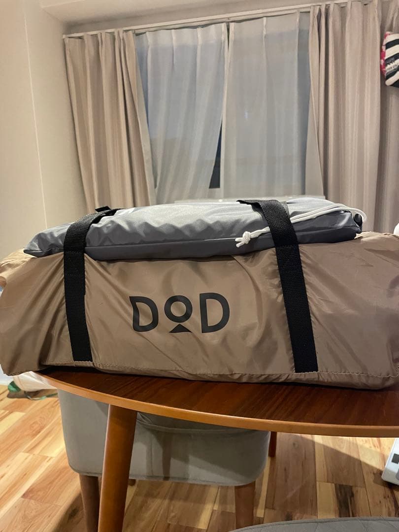 DOD(ディーオーディー) ワンポールテントS グランドシート二股化パーツ付属