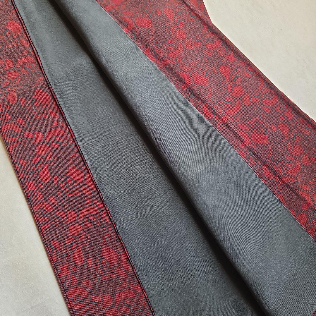 人間国宝　南部芳松　瓢箪に駒柄　草木染の伊勢型小紋