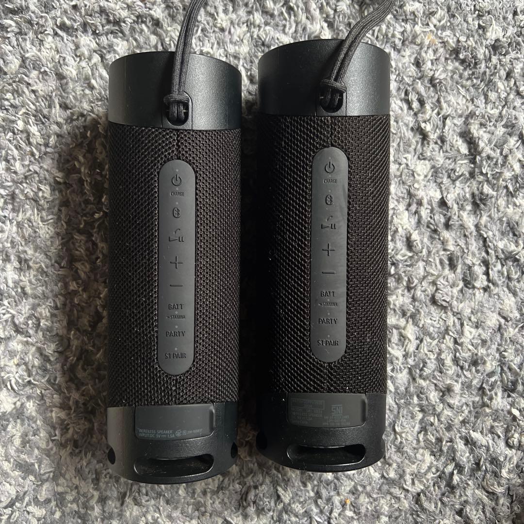 【2台セット】ステレオ再生可 SONY SRS-XB23 防水Bluetooth