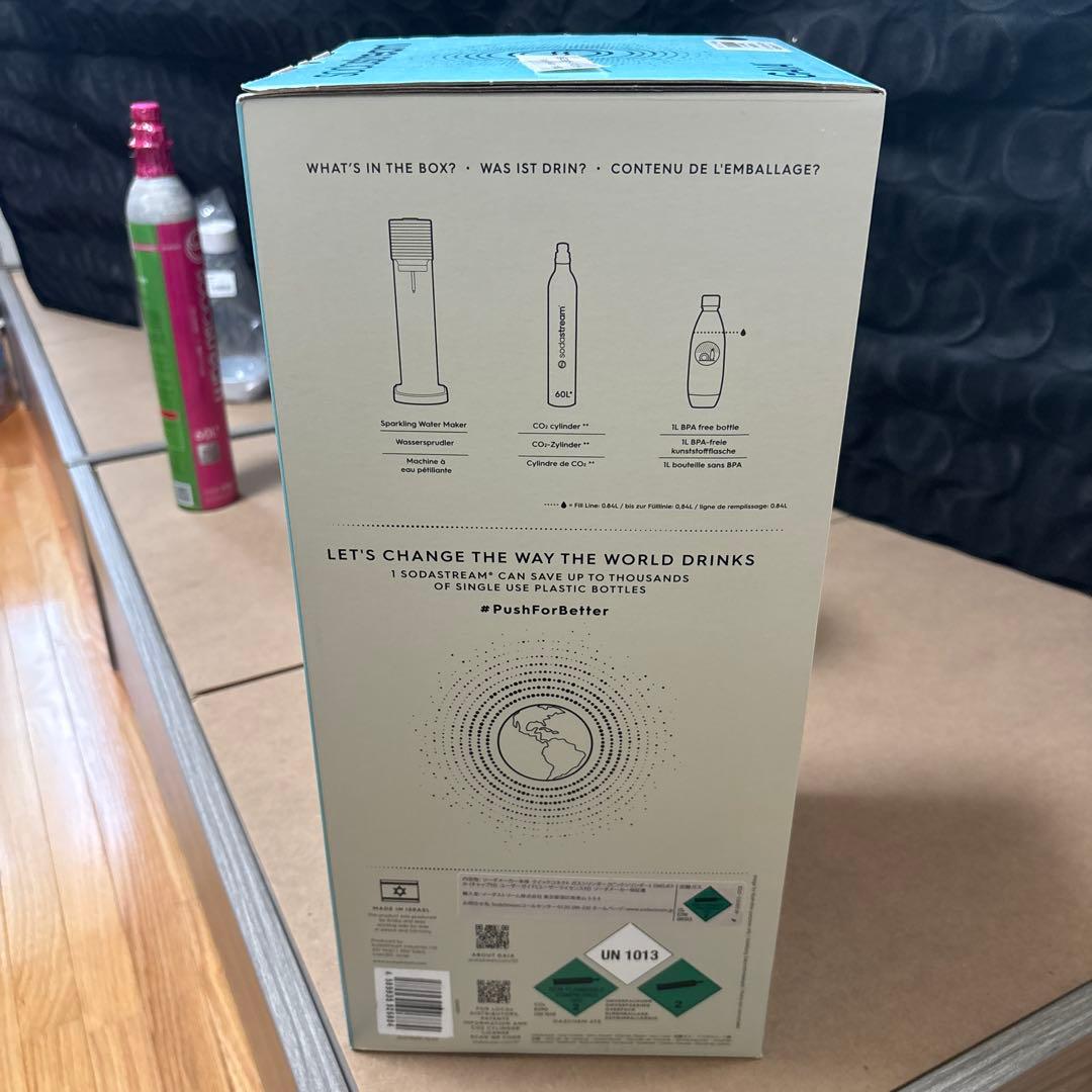 sodastreamGAIAスターターキット 未使用品(ほぼ未開封)