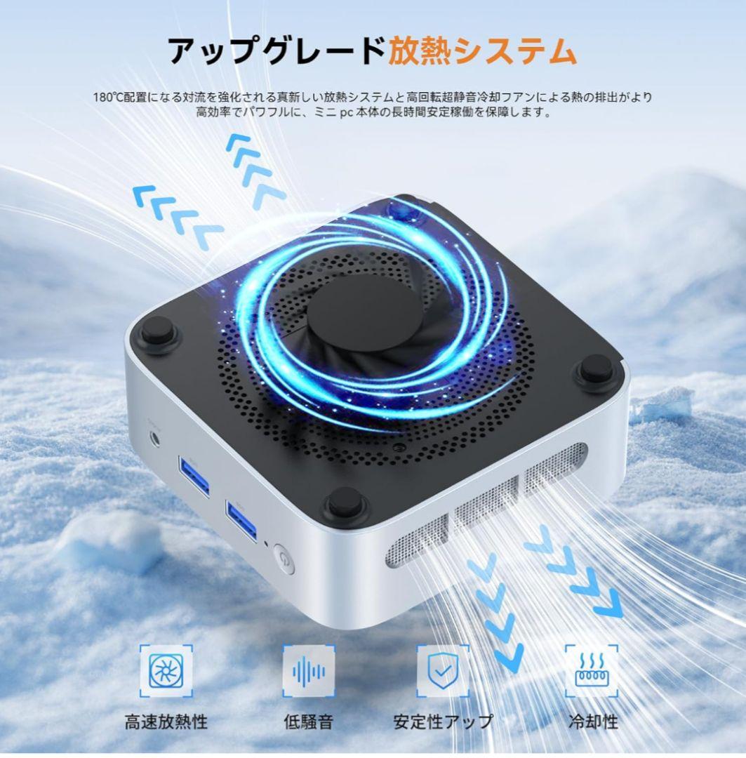 ACEMAGIC Vista Mini V1 ミニPC シルバー