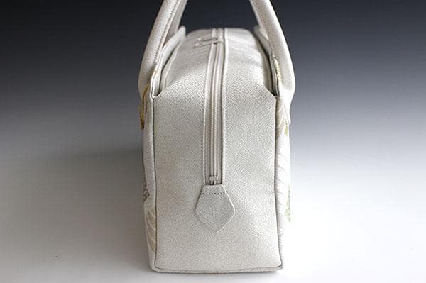 新品未使用 ！！特別セール！！京都 西陣 正絹 帯使用 利休バッグ 25913