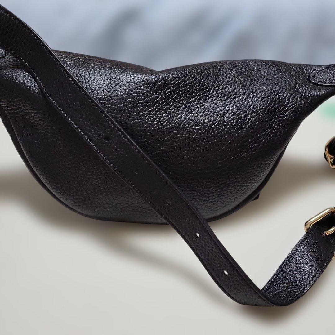 COACH　皮革ウエストポーチ、ボディバック刺繍デザイン【極美品】