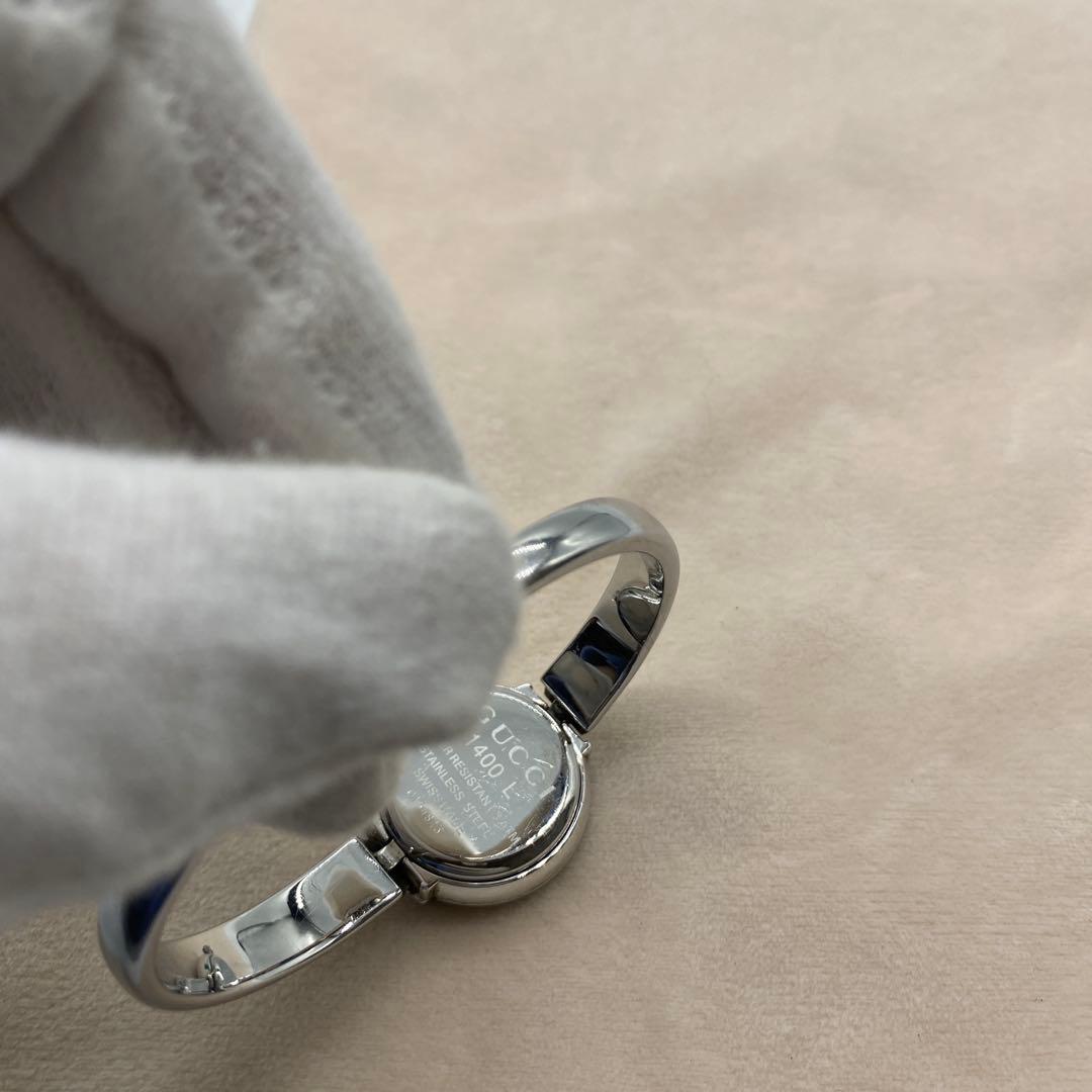 GUCCI グッチ 腕時計 1400L バングルウォッチ シルバー クォーツ