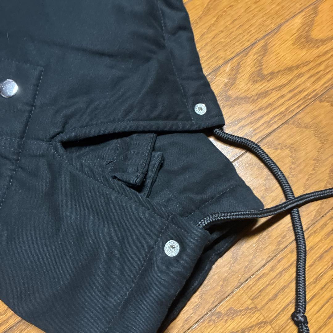 ダークコア　グランジ　モッズコート　y2k 平成　お兄系　ファー　ダブルジップ