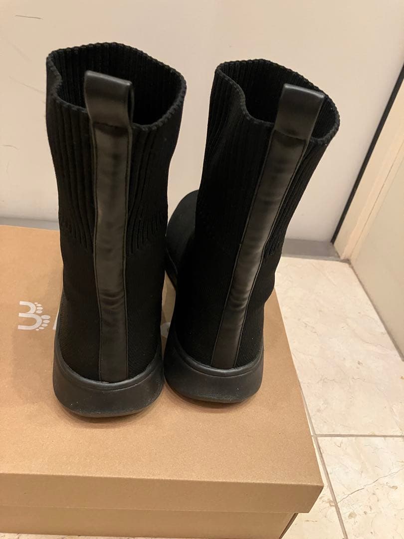 ラクバキ　ニットブーツL