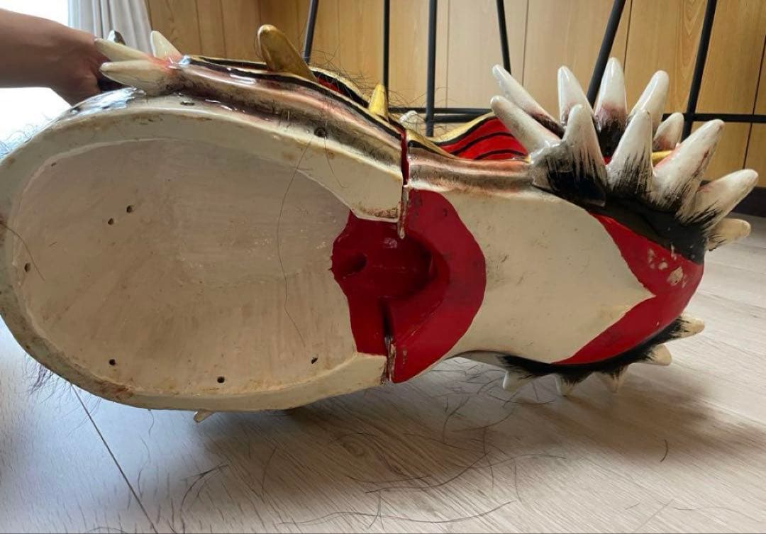 ね*ン様 神楽　大蛇　お面　石見神楽