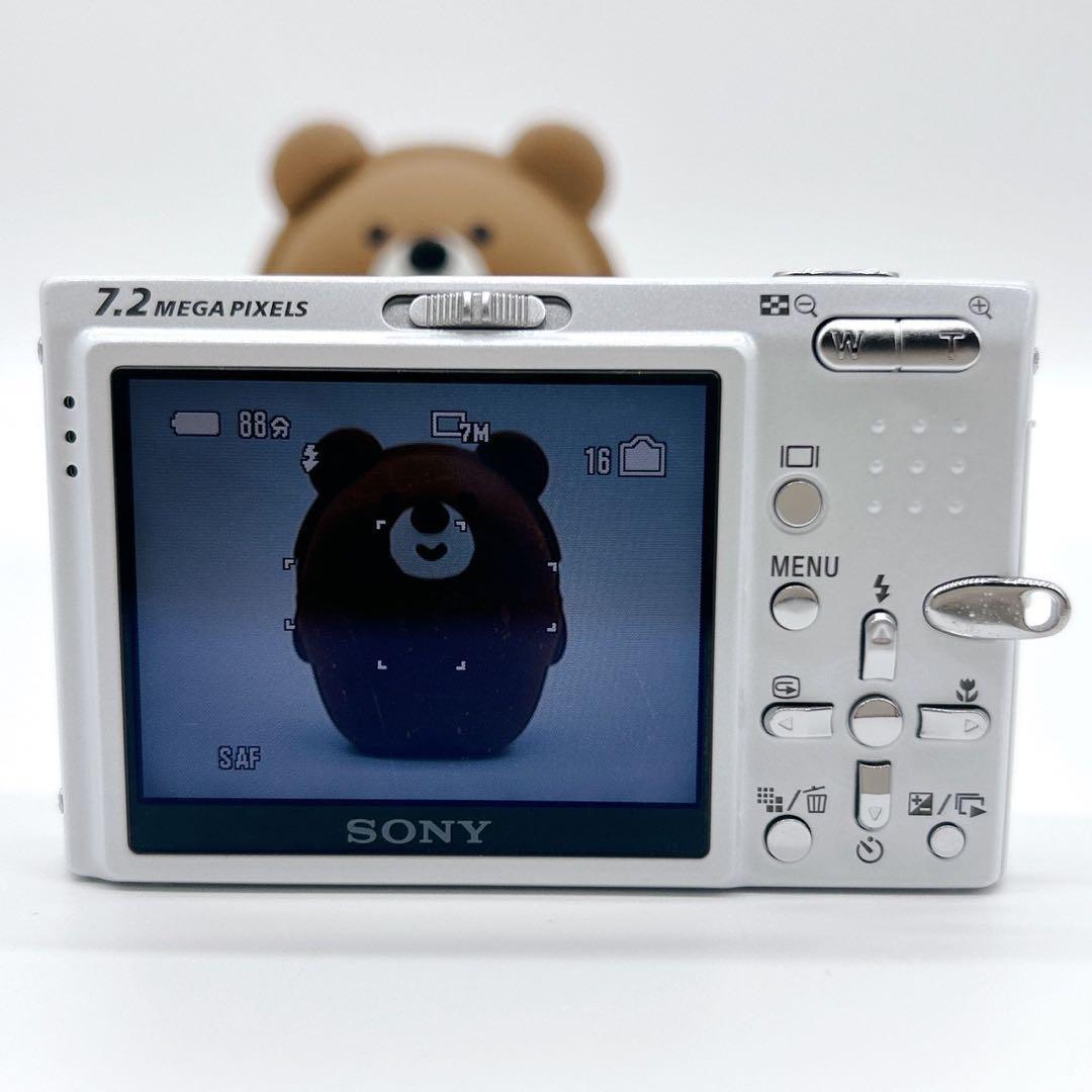 SONY ソニー サイバーショットDSC-T10 ホワイト デジカメ