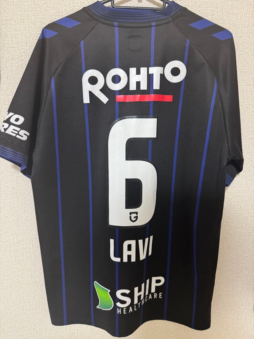 ガンバ大阪6ネタラヴィ　レプリカユニホームM-L