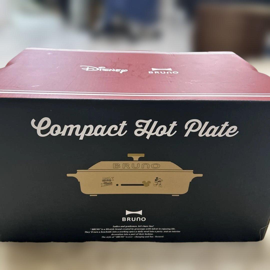 新品・未使用　BRUNO Disney コンパクトホットプレート