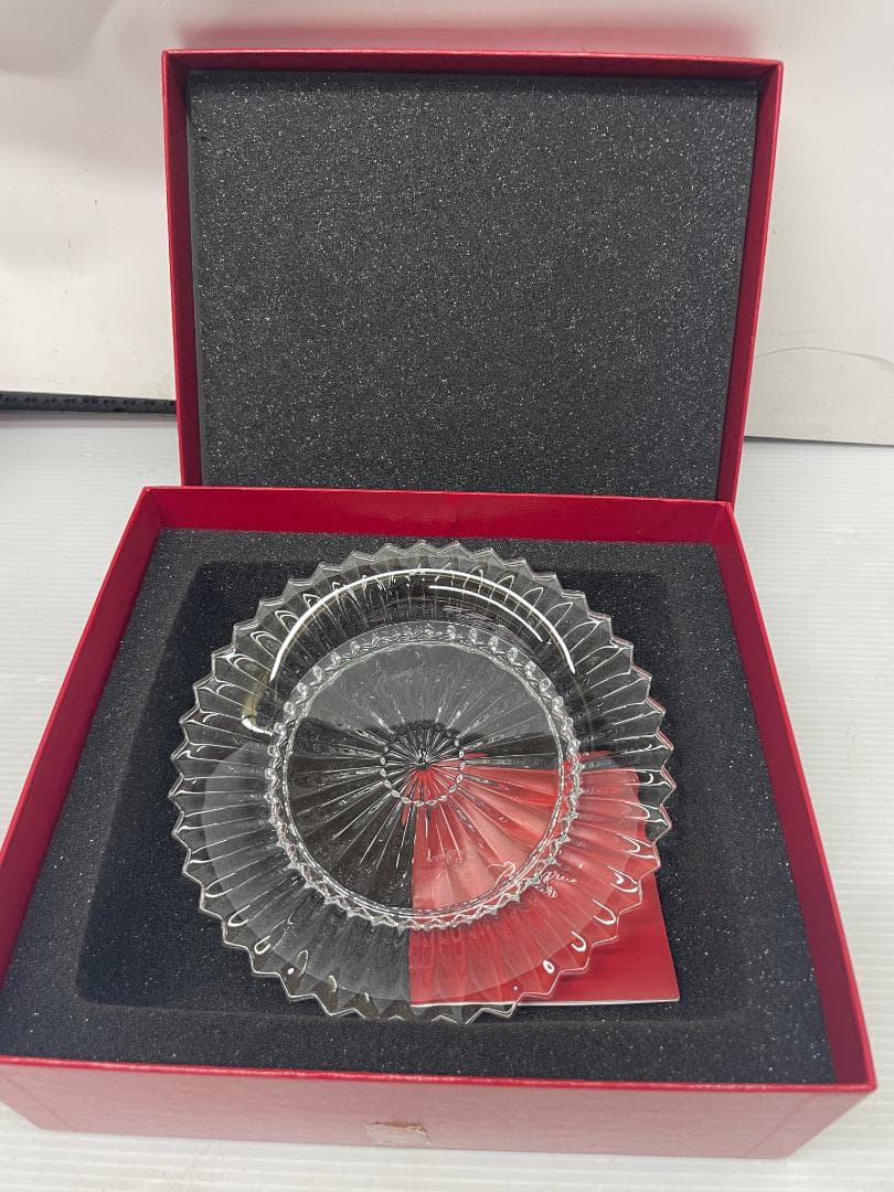 バカラ ミルニュイ 20.7cm　約16cm 二枚　09c07