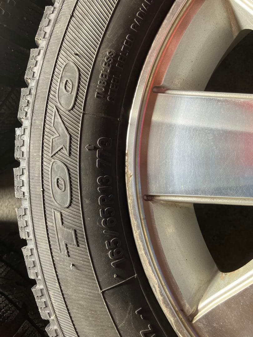 ダイハツ　アトレー純正13インチ ホイールセット スタッドレスタイヤ 4本セット