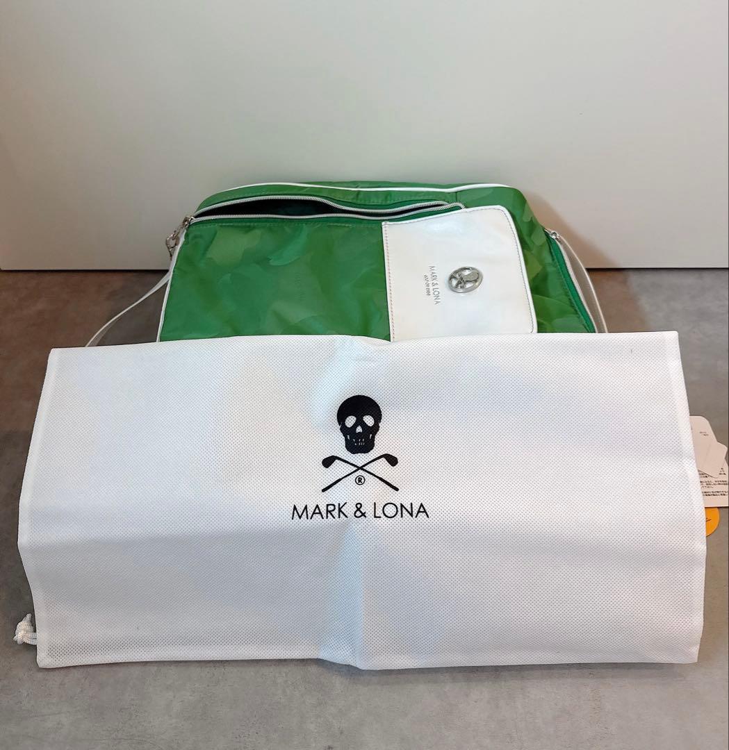 新品 ✨ MARK&LONA シューズケース 緑 マーク&ロナ バッグ 靴