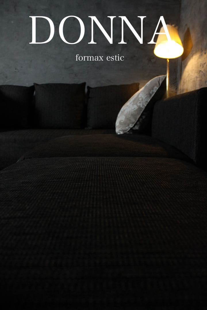 首都圏送無料〜formax DONNA 44万 フェザーコーナーソファ　大型