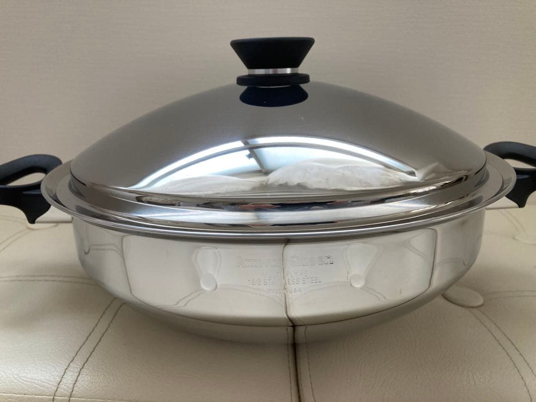 Amway アムウェイ クィーン　ウォック中華鍋　【網無し】