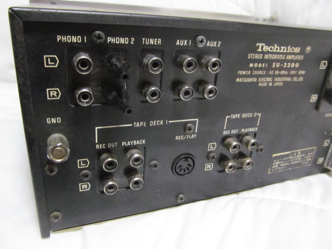 テクニクス アンプ SU-3200+チューナー ST-3200 軽整備済