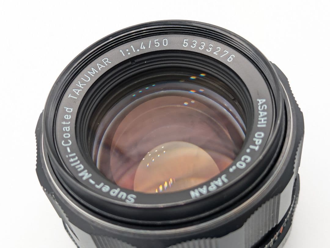 美品！SMC takumar 50mm F1.4 オールドレンズ