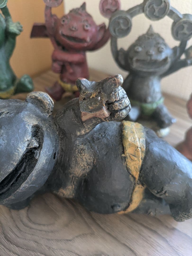 セトクラフト　鬼の置物 5体セット