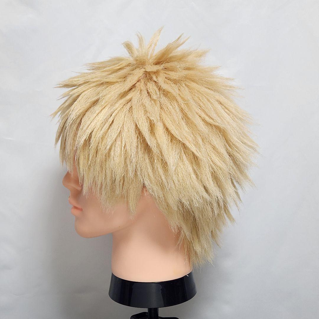 爆豪勝己 セット済みウィッグ コスプレ 僕のヒーローアカデミア ヒロアカ