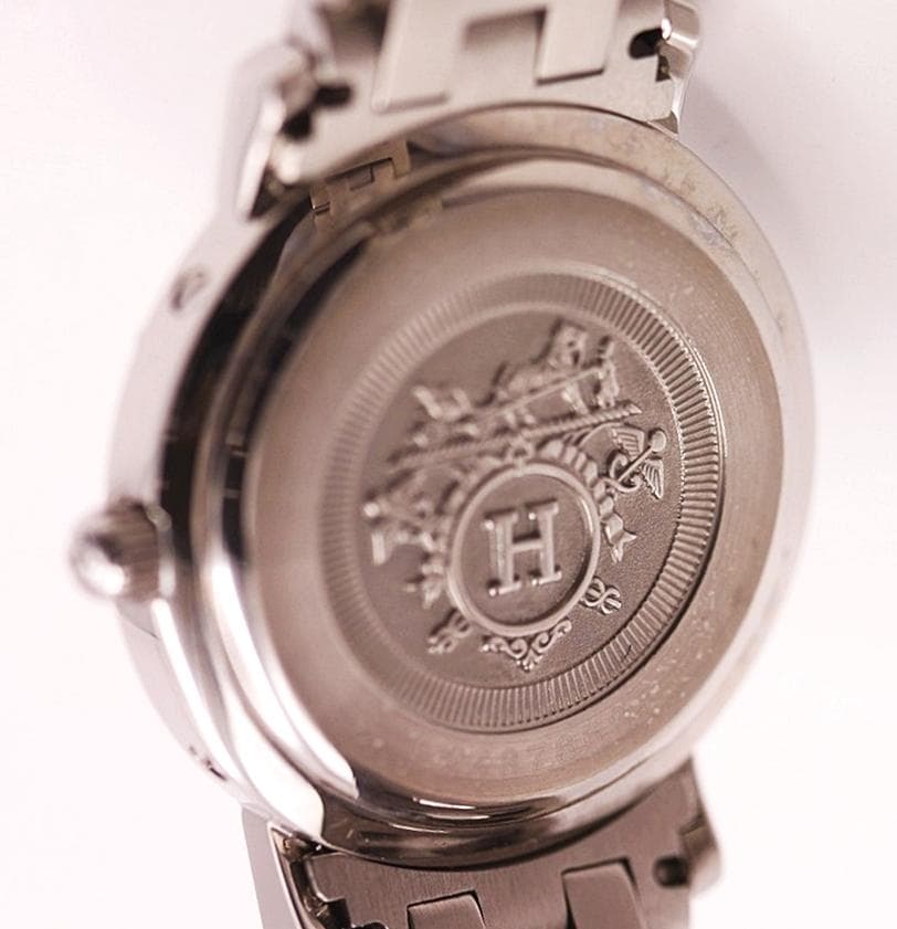 HERMES　CL4.210　クリッパー　ナクレ　エルメス　ケース・保証書付