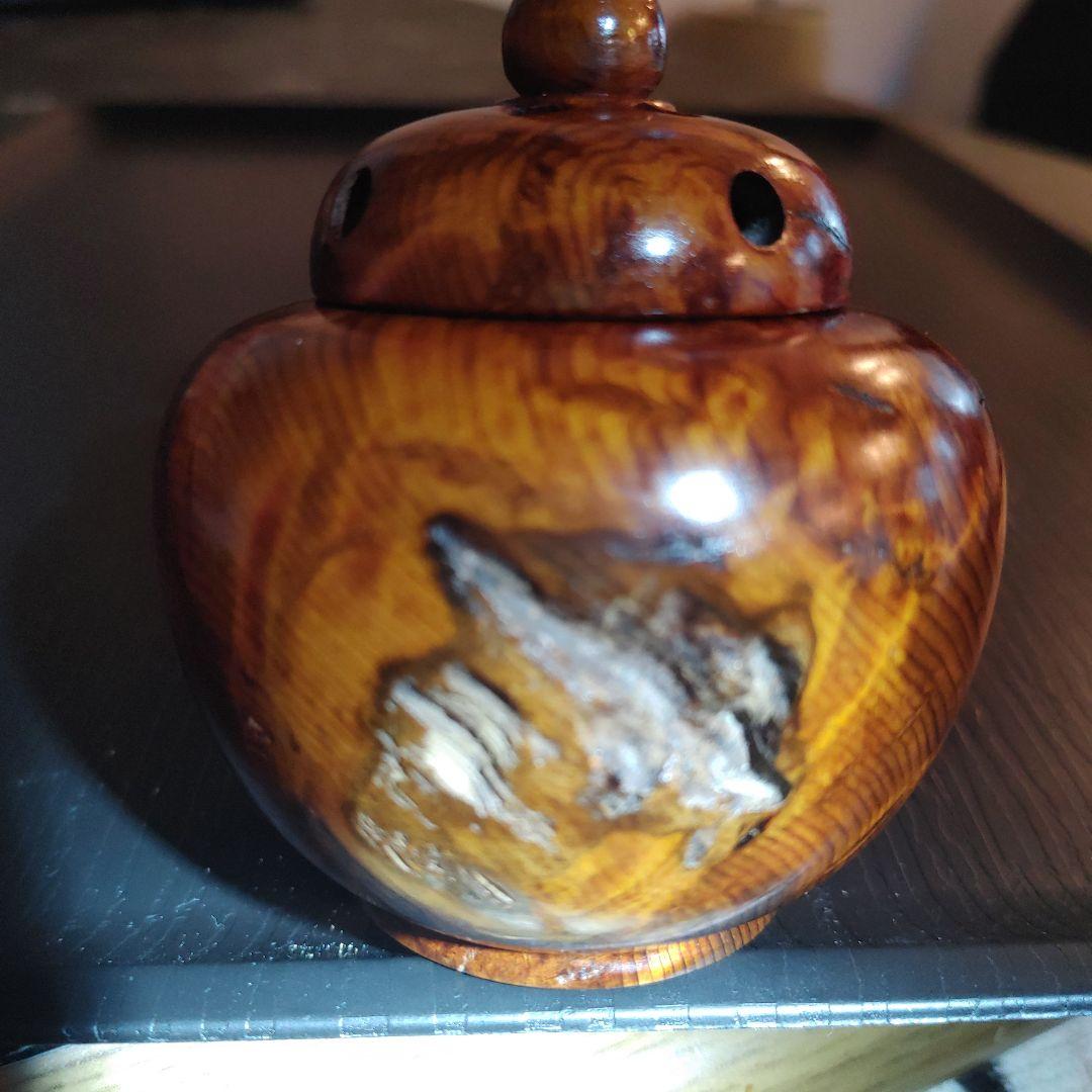 希少　屋久杉樺　香炉