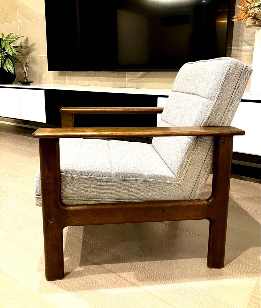 美品 カリモク kチェア ワイドアーム ヴィンテージ 超希少 ミッドセンチュリー