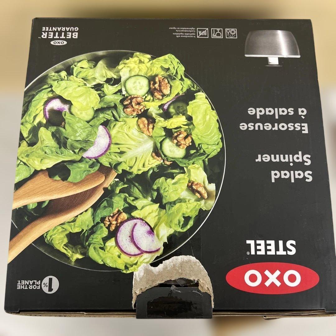 602026，OXO オクソー サラダスピナー 野菜水切り器