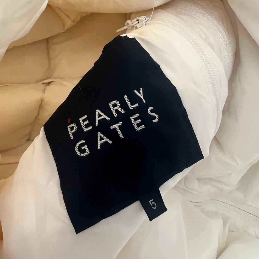 PEARLY GATES パーリーゲイツ　ダウンジャケット　ロゴ　メンズ　中綿