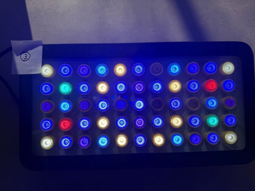 【7台まとめて】ブラックボックス　LEDライト　サンゴ水槽照明