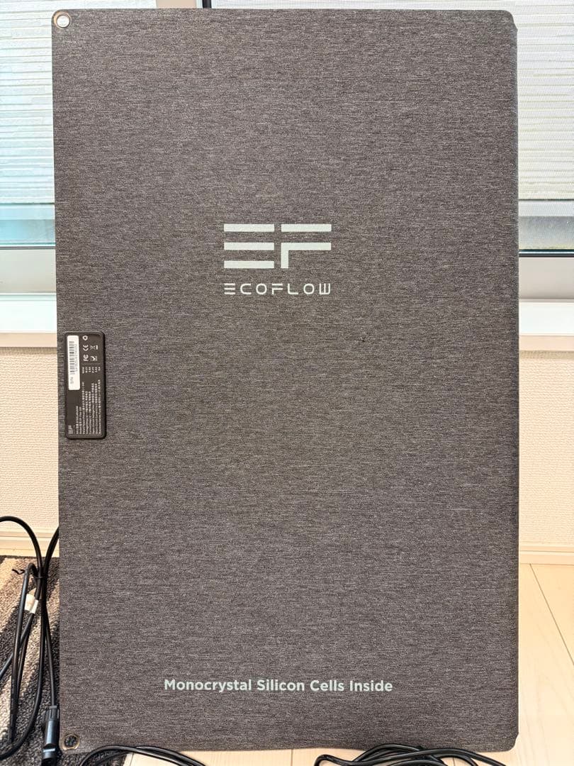 新品 EcoFlow DELTA 2 / 中古ソーラーパネル付き　セット