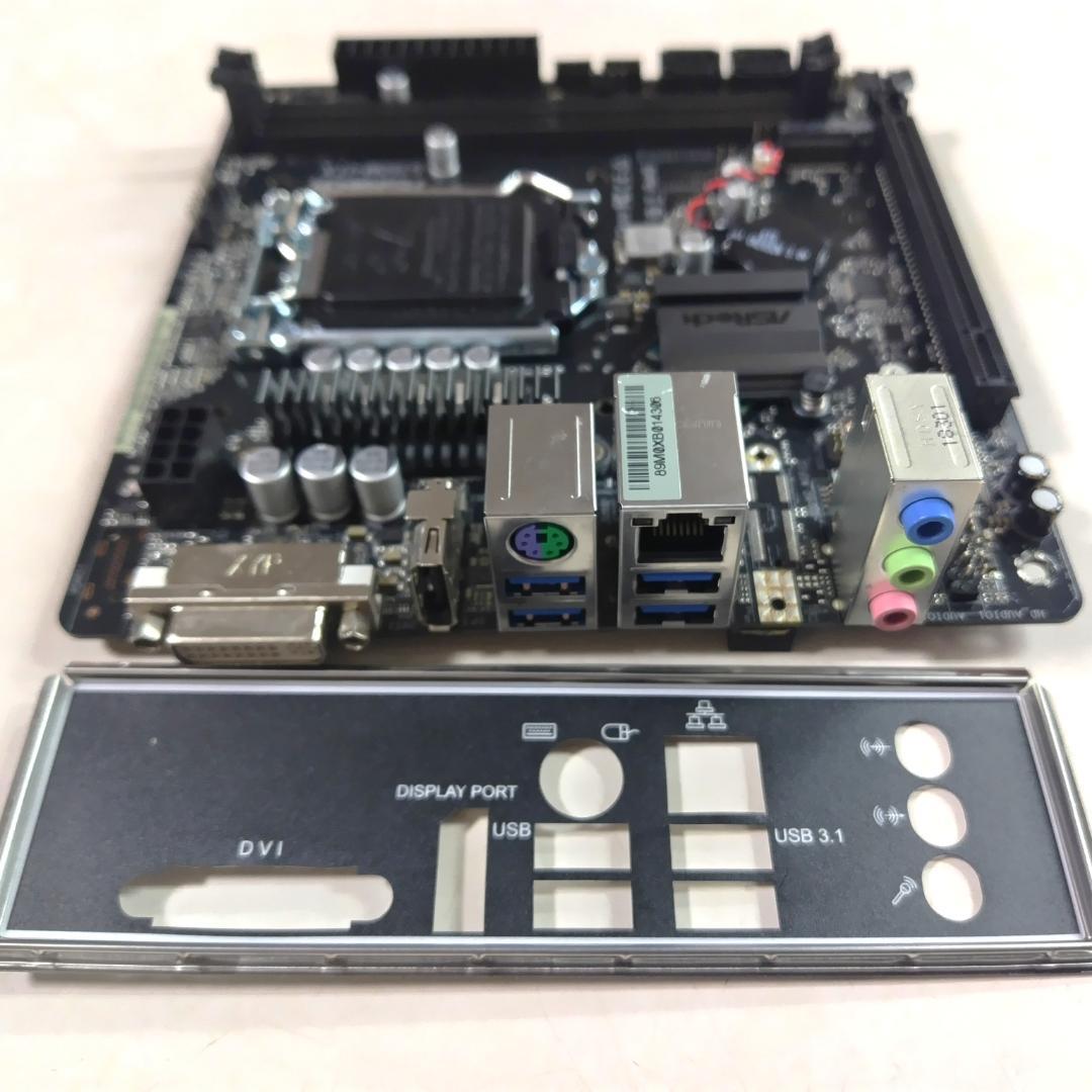マザーボード 　ASRock B360M-ITX　LGA1151　8／9世代 ㉓