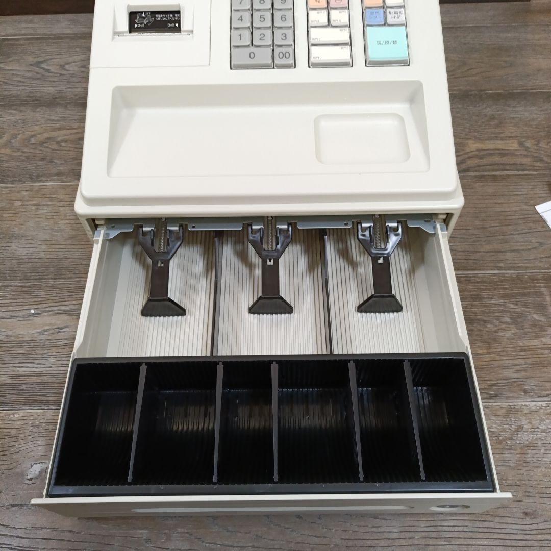 美品/SHARP XE-A417 電子レジスター ACアダプター、ロール紙、他
