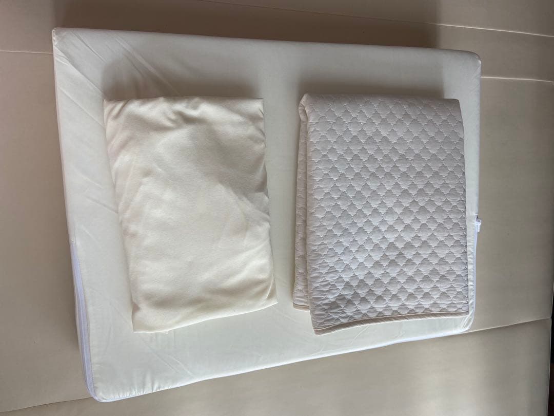 敷布団付き★Aprica折り畳みミニベビーベッド ココネルエアーココアブラウン