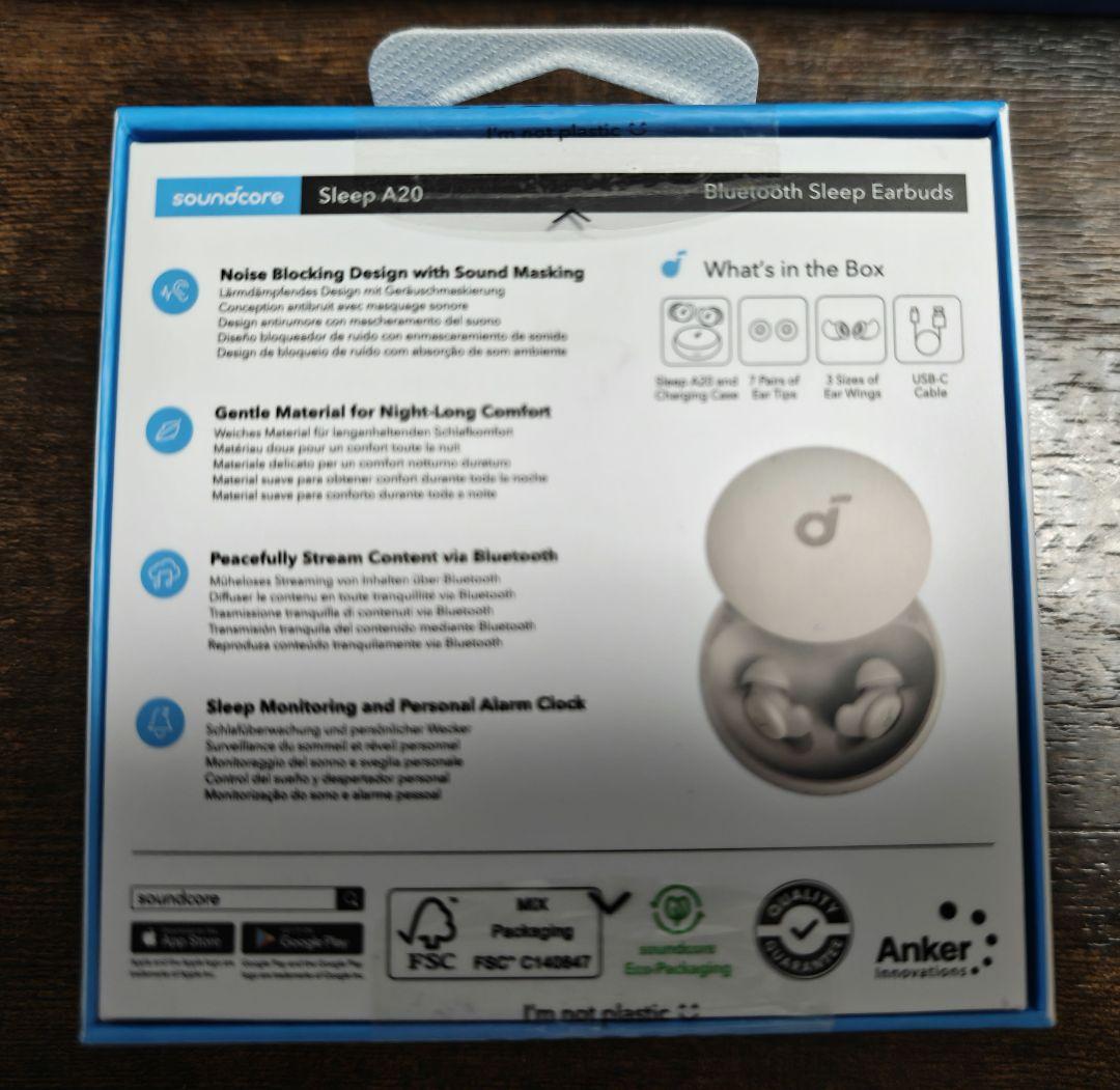 イヤホン Anker Soundcore Sleep A20