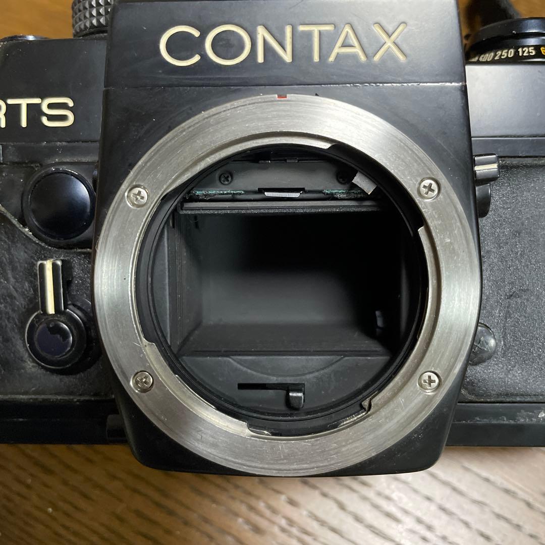 CONTAX RTS プラナーF1.7 50mm付き コンタックス レンズは傷少