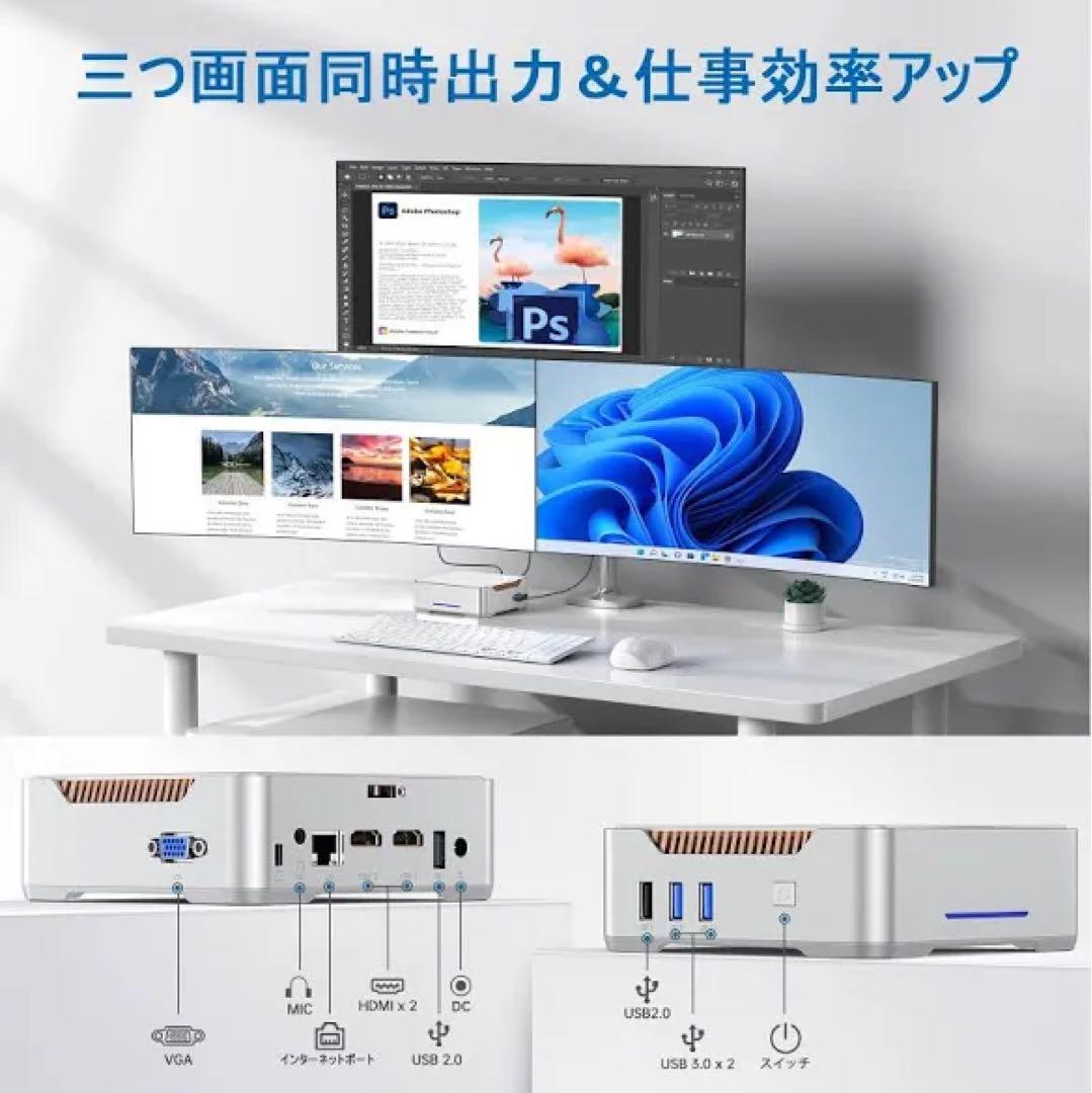 NIPOGI ミニPC GK3V