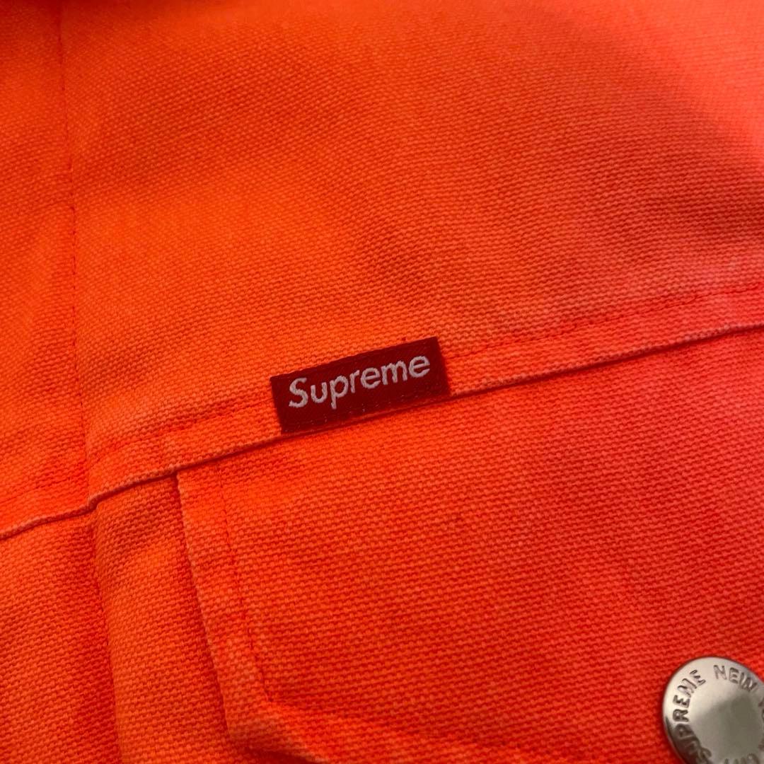 じ*ん様 Supreme Schott CanvasDown Trucker J