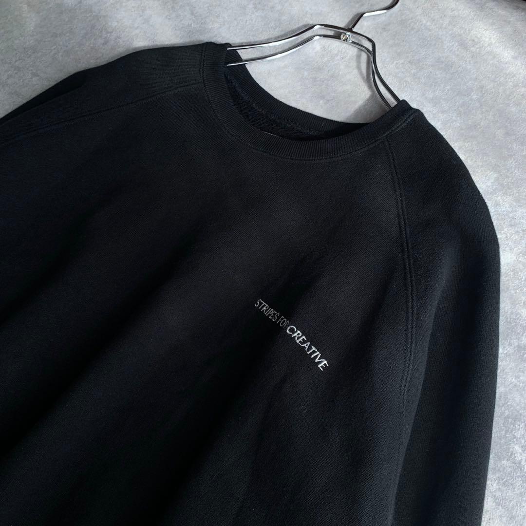 SFC STRIPES FOR CREATIVE スウェットBLACK L