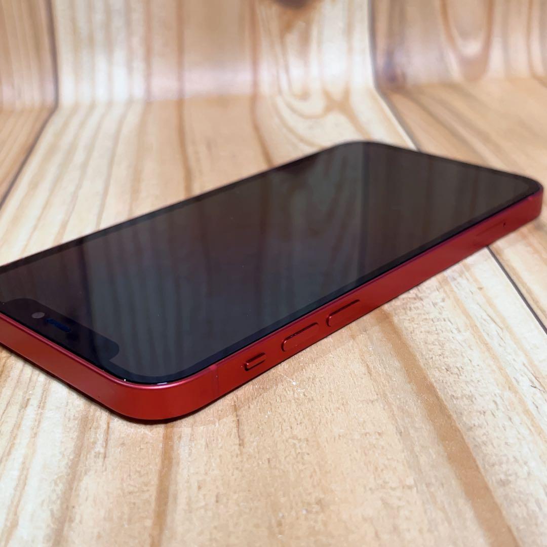 訳あり SIMフリー 本体 iPhone 12 128 GB レッド 578